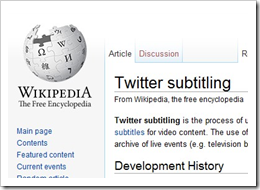 Twitter subtitling, the three E’s: Embed, embed, embed