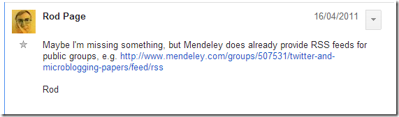 Mendeley have some, but not telling you 