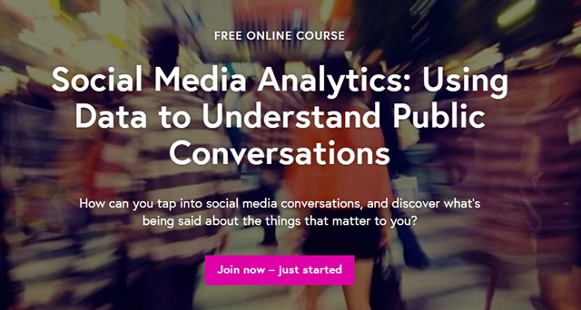 Social Media Analytics: Using Data to Understand Public Conversations (course feat. TAGS) #FLsocmed