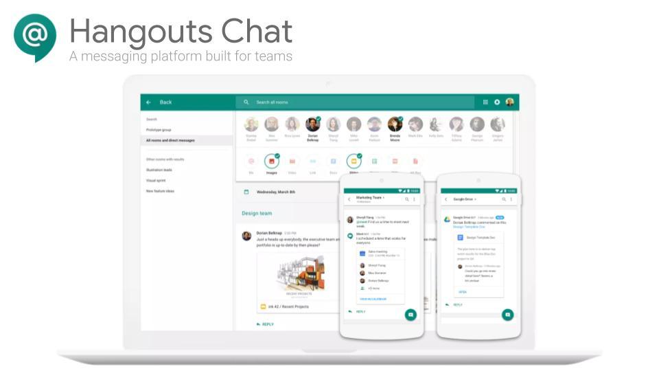 google hangeouts chat right away no download