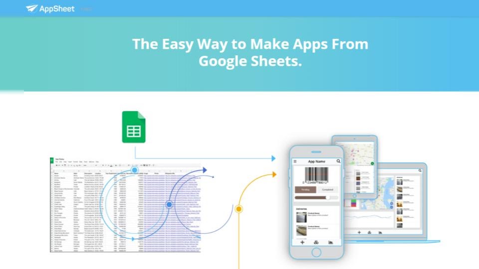 AppSheet - Google Sheet integration
